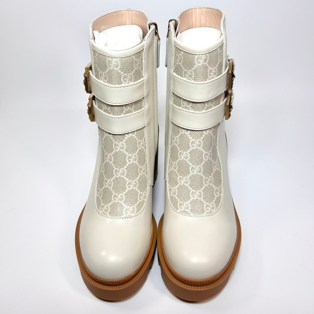 Gucci GG Supreme Kensington Nappa Monogram Boot - Picture 2 of 7